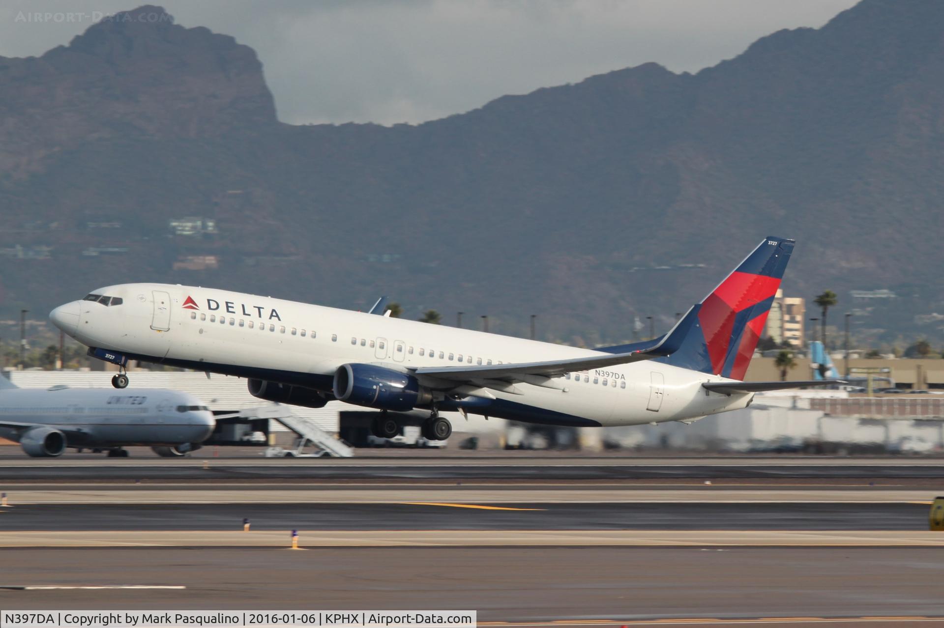 N397DA, 2000 Boeing 737-832 C/N 30537, Boeing 737-800