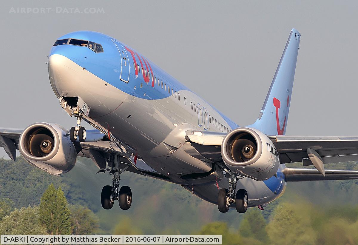 D-ABKI, 2009 Boeing 737-86J C/N 37748, D-ABKI