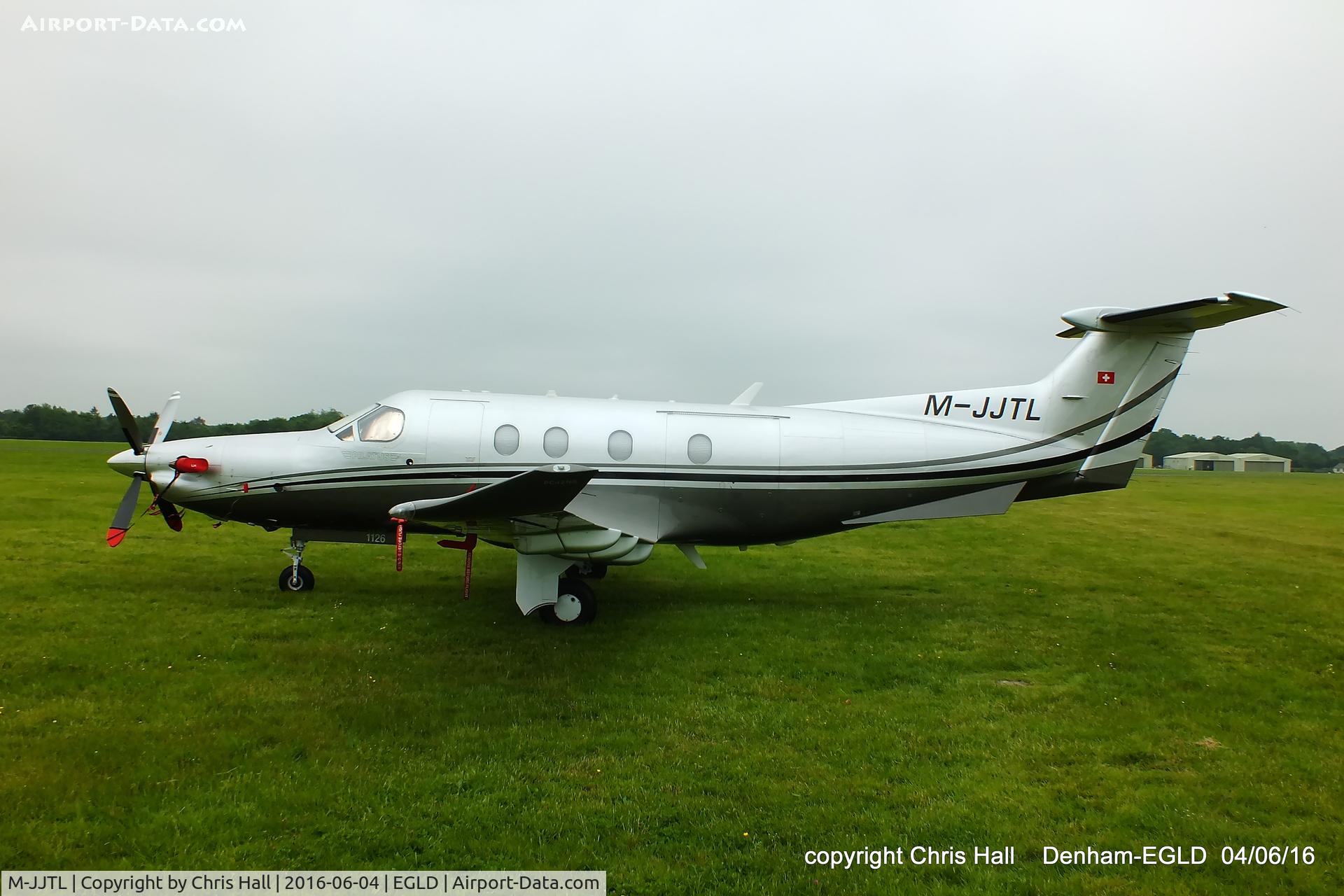 M-JJTL, 2009 Pilatus PC-12/47E C/N 1126, at Denham