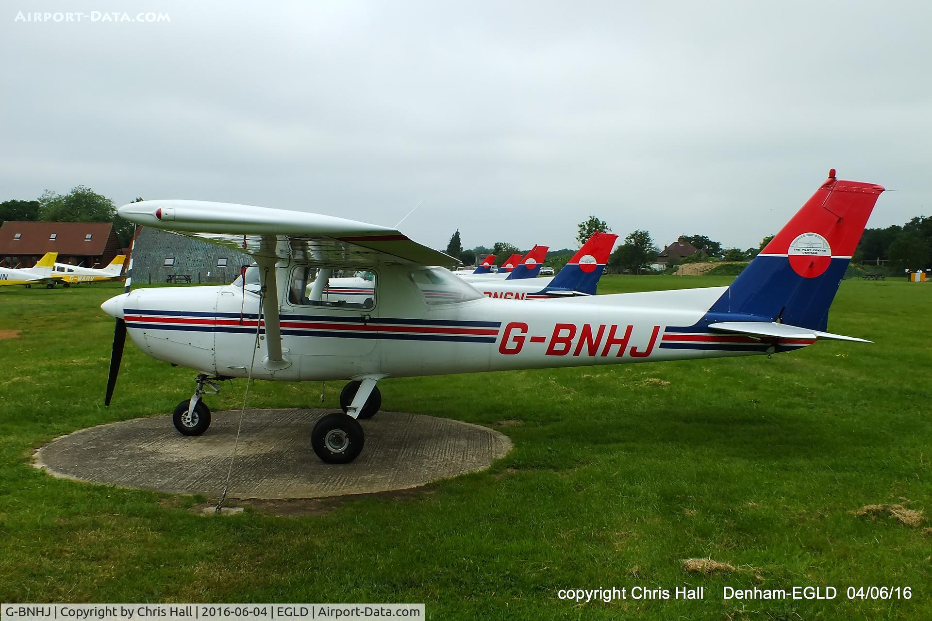 G-BNHJ, 1978 Cessna 152 C/N 152-81249, at Denham