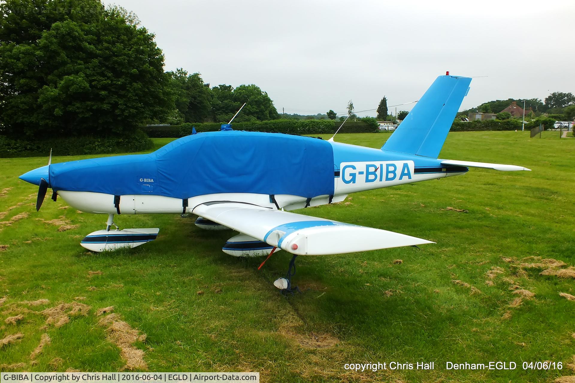 G-BIBA, 1980 Socata TB-9 Tampico C/N 149, at Denham
