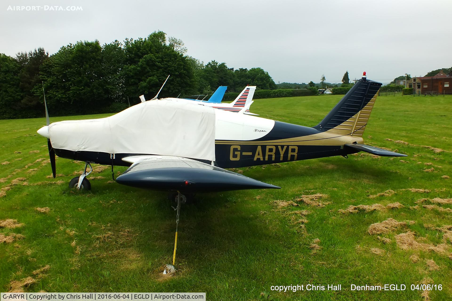 G-ARYR, 1962 Piper PA-28-180 Cherokee C/N 28-770, at Denham