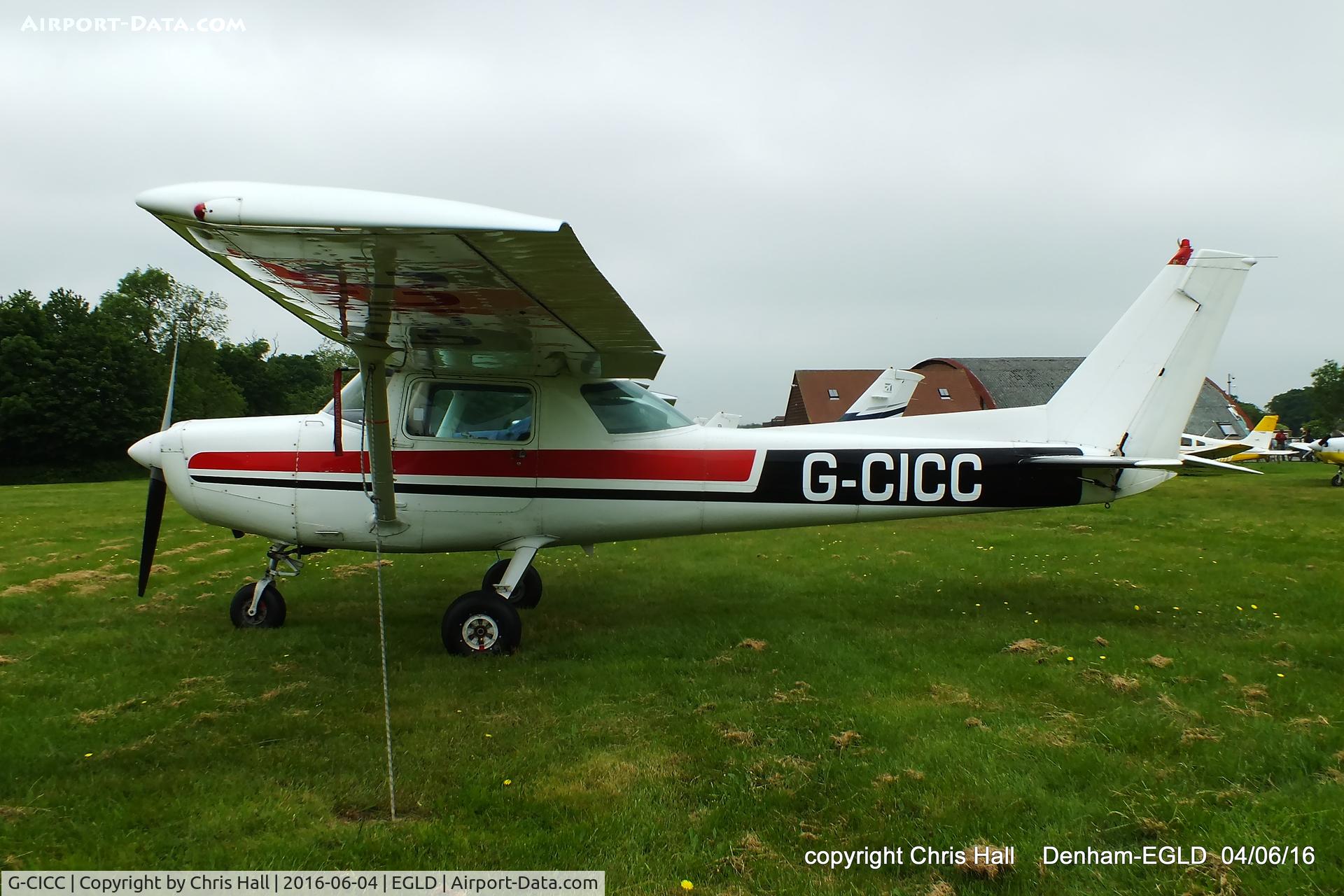 G-CICC, 1981 Cessna 152 C/N 152-85282, at Denham