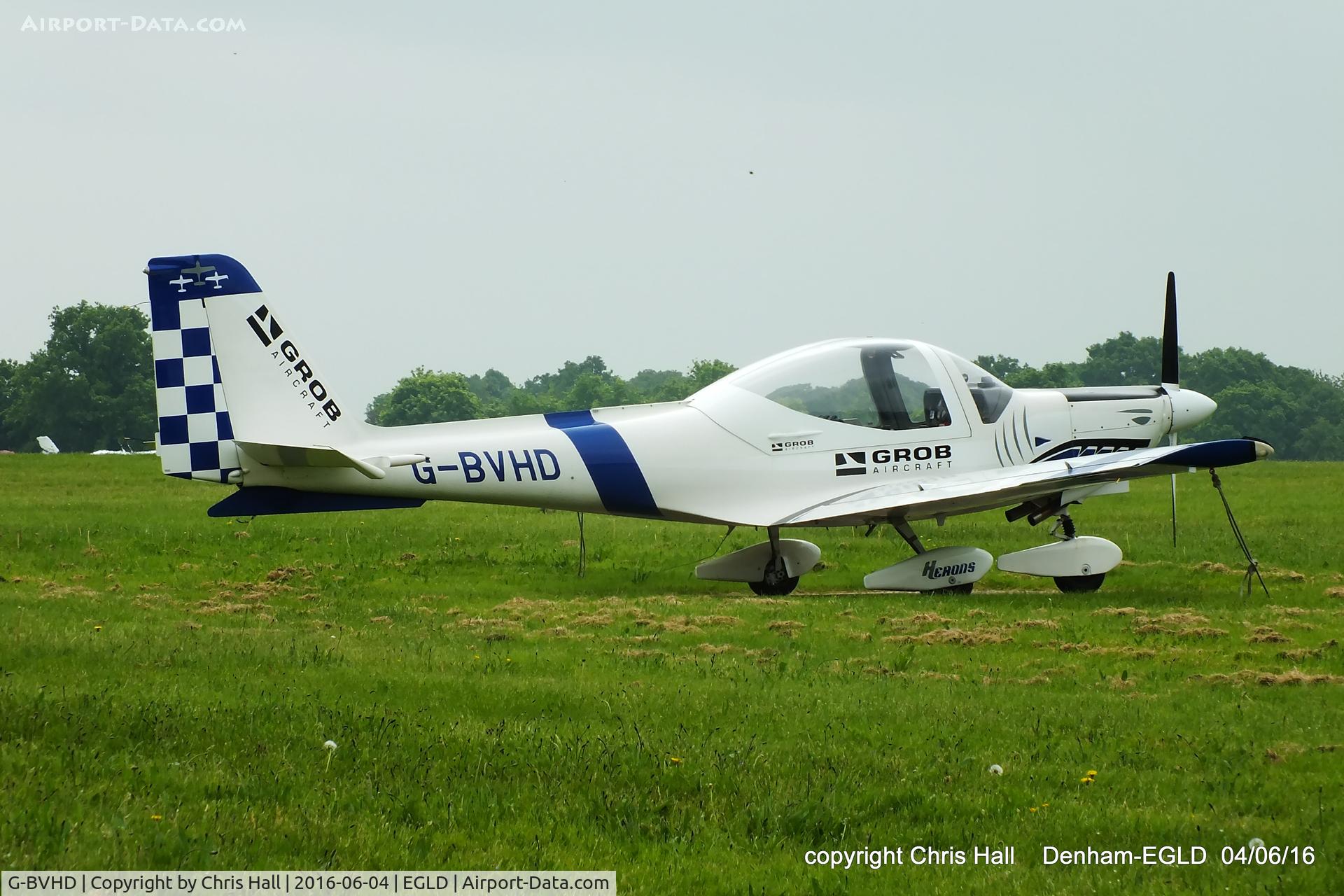 G-BVHD, 1994 Grob G-115D-2 C/N 82006, at Denham