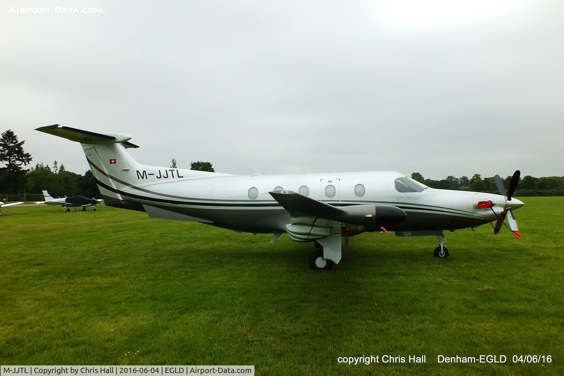 M-JJTL, 2009 Pilatus PC-12/47E C/N 1126, at Denham