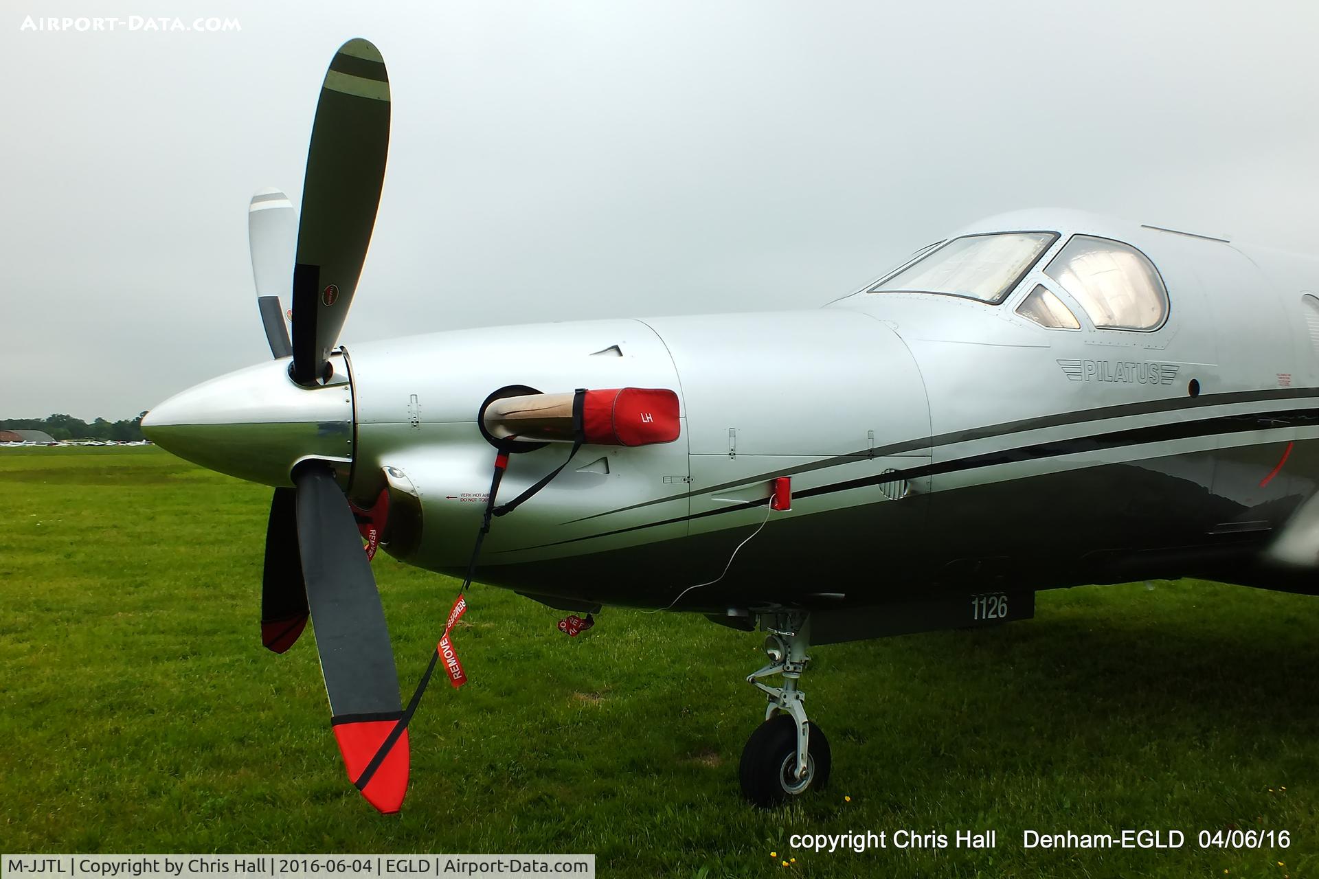 M-JJTL, 2009 Pilatus PC-12/47E C/N 1126, at Denham