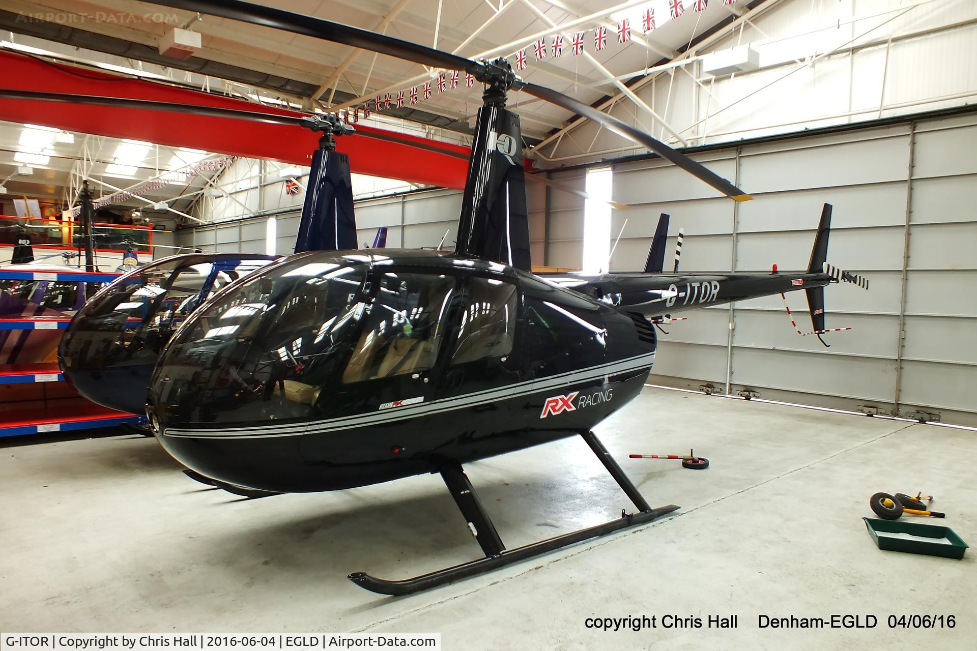 G-ITOR, 2006 Robinson R44 Raven II C/N 11498, at Denham