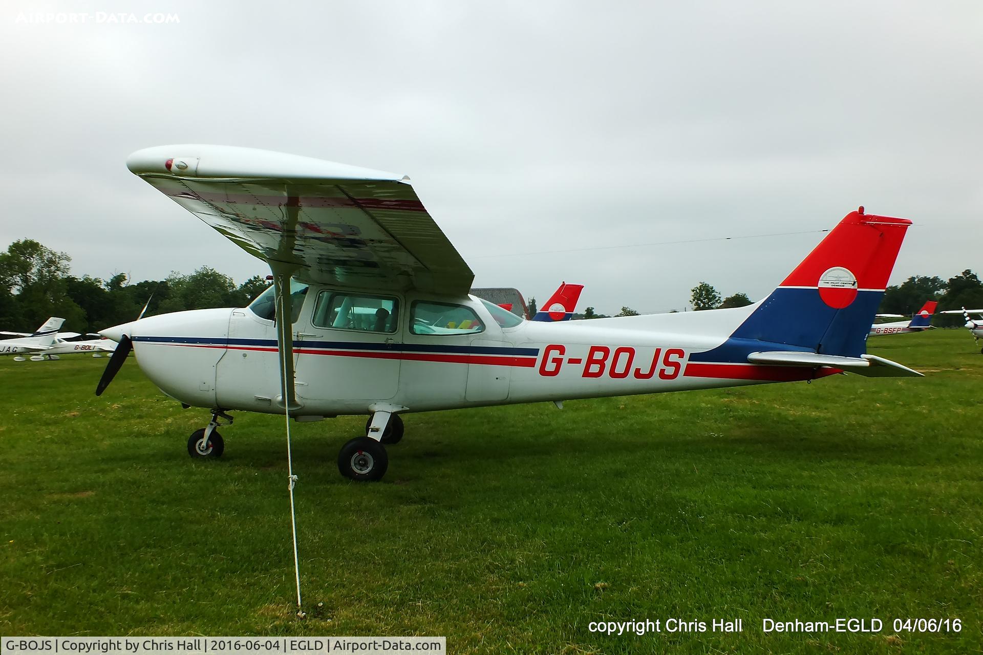 G-BOJS, 1981 Cessna 172P C/N 172-74582, at Denham