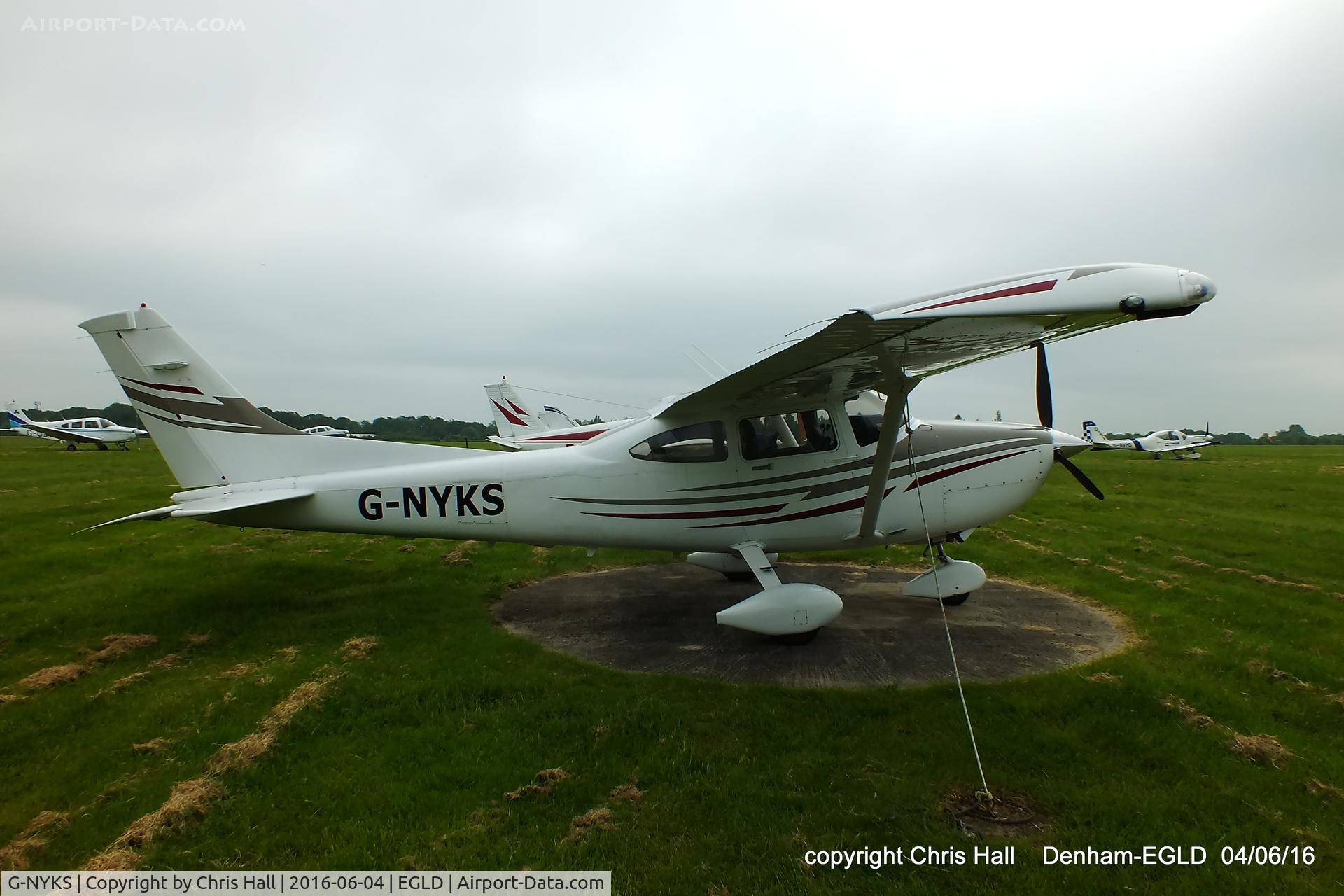 G-NYKS, 2005 Cessna 182T Skylane Skylane C/N 182-81607, at Denham