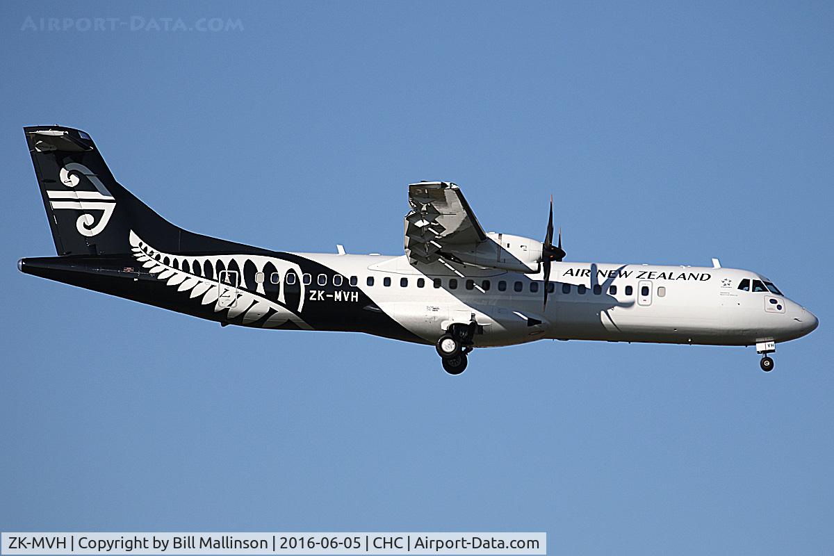 ZK-MVH, 2015 ATR 72-212A C/N 1304, NZ5394 from DUD