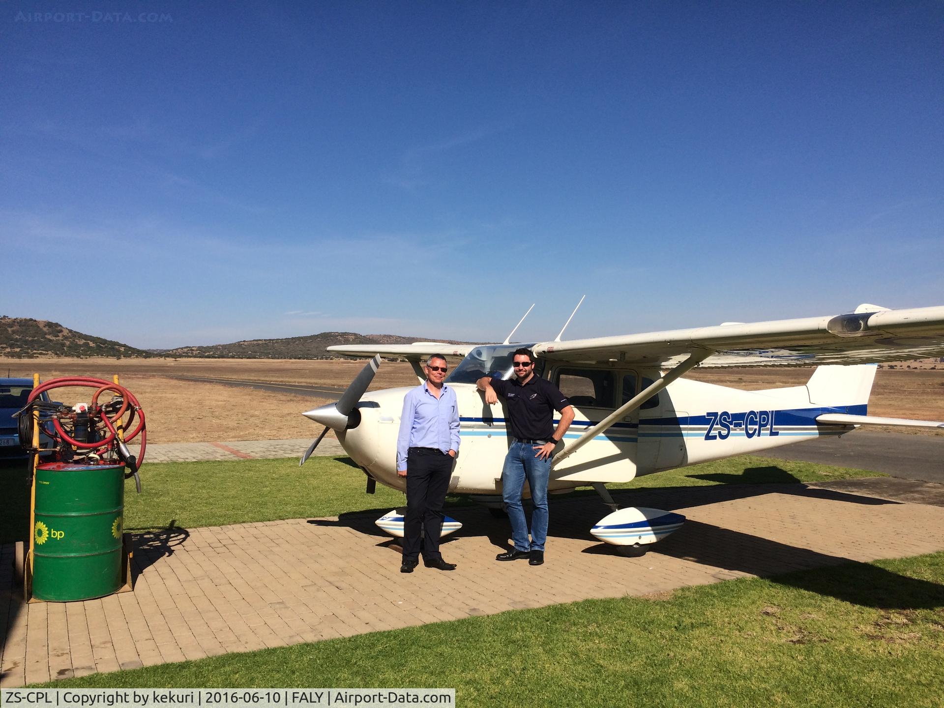ZS-CPL, 1961 Cessna 172B Skyhawk C/N 172-47981, en route from FARB to FALA