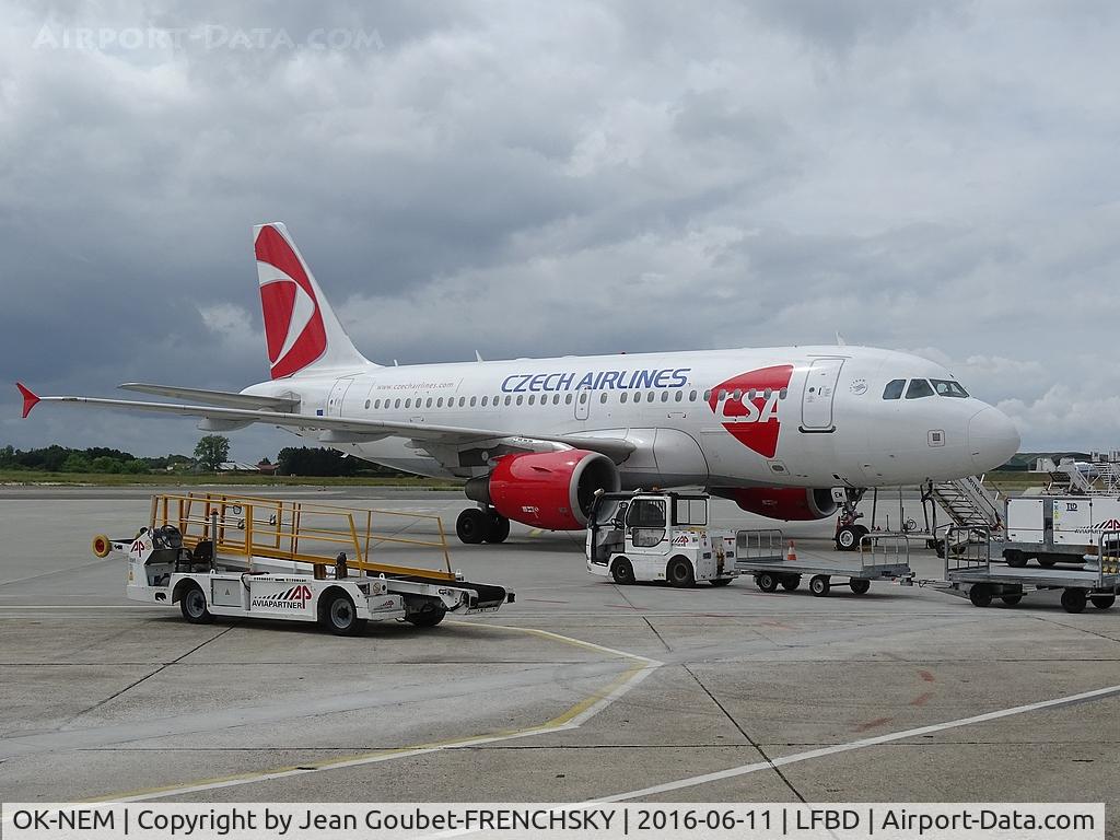 OK-NEM, 2008 Airbus A319-112 C/N 3406, Eurofoot charter OK6430
