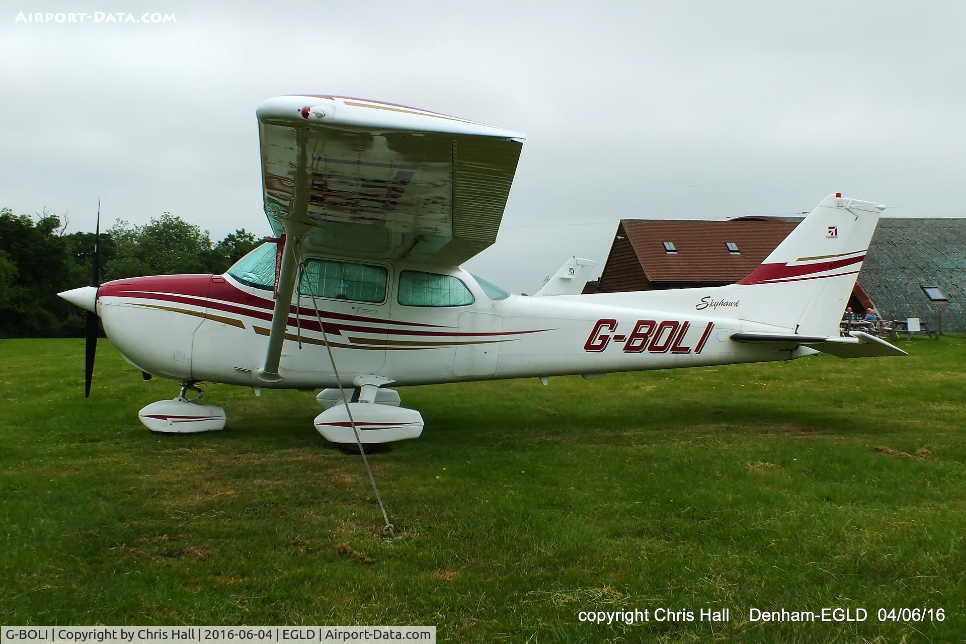 G-BOLI, 1981 Cessna 172P C/N 172-75484, at Denham