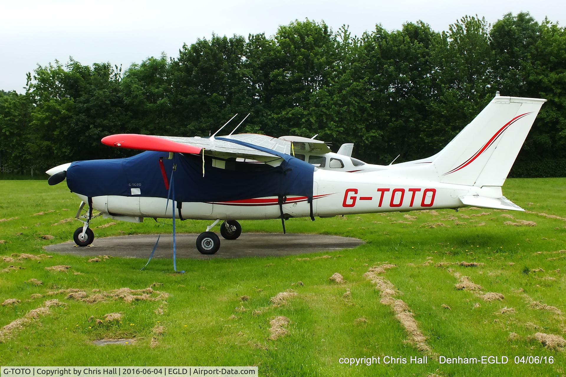 G-TOTO, 1972 Reims Cessna F177RG C/N 0049, at Denham