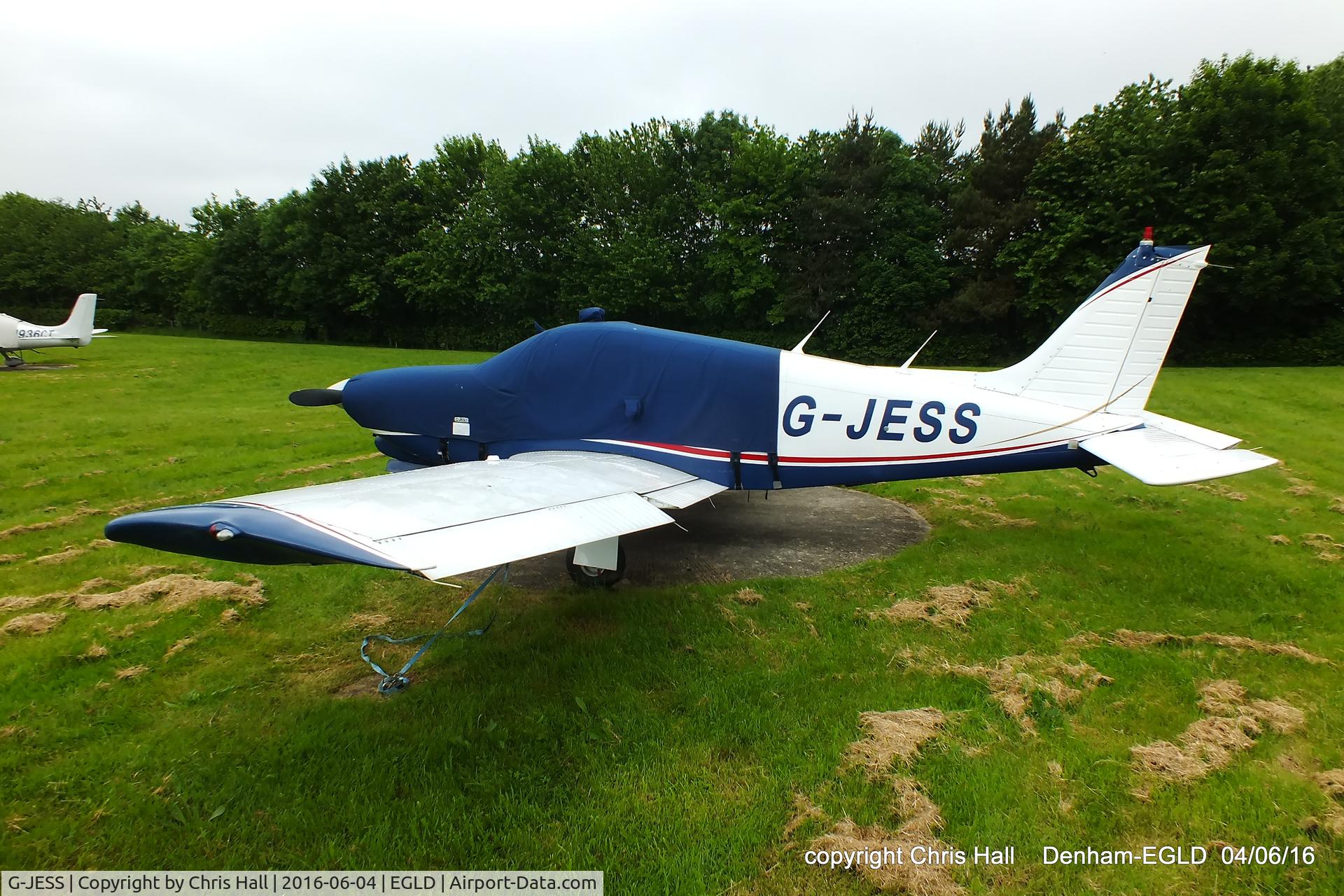 G-JESS, 1978 Piper PA-28R-201T Cherokee Arrow III C/N 28R-7803334, at Denham