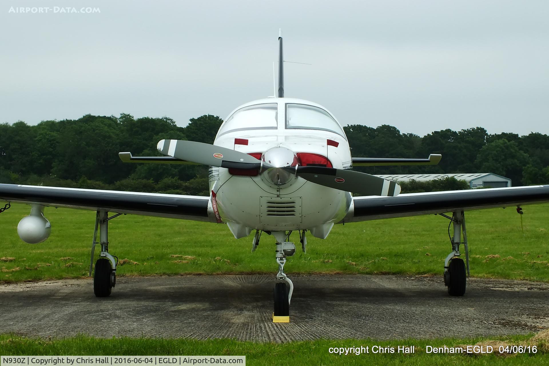 N930Z, 1995 Piper PA-46-350P Malibu Mirage C/N 4622188, at Denham
