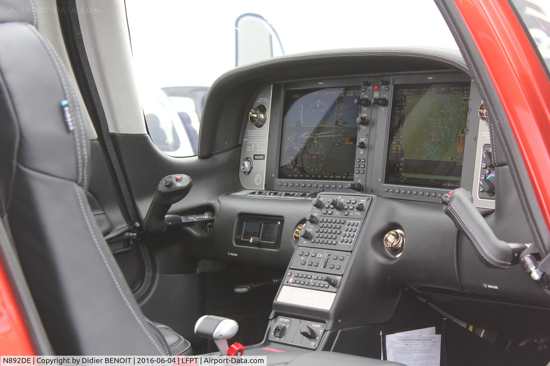 N892DE, 2016 Cirrus SR-22T G5-GTS Platinum C/N 1289, Cirrus SR-22T GTS