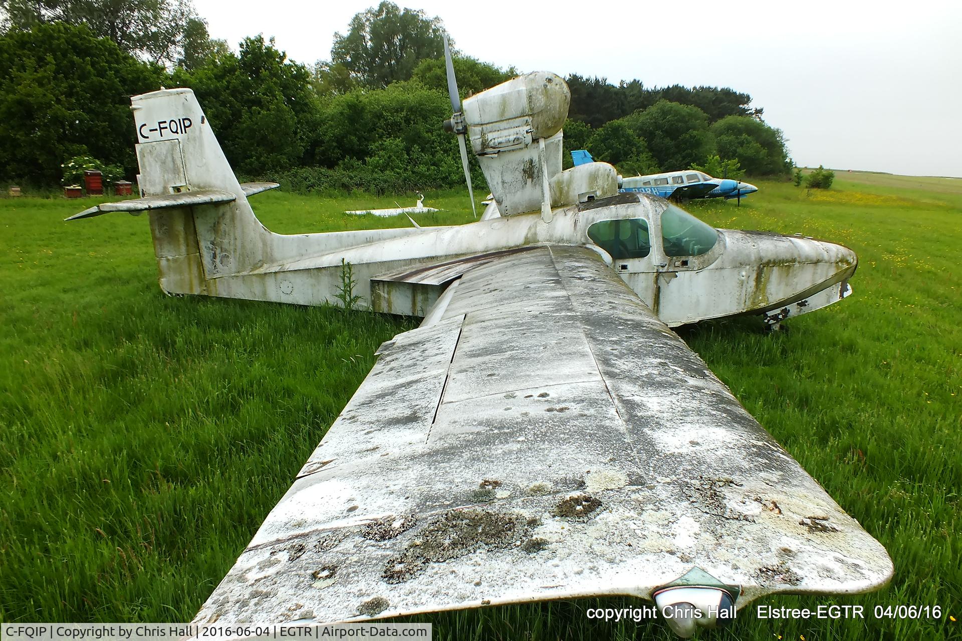 C-FQIP, 1975 Lake LA-4-200 Buccaneer C/N 679, rotting away at Elstree