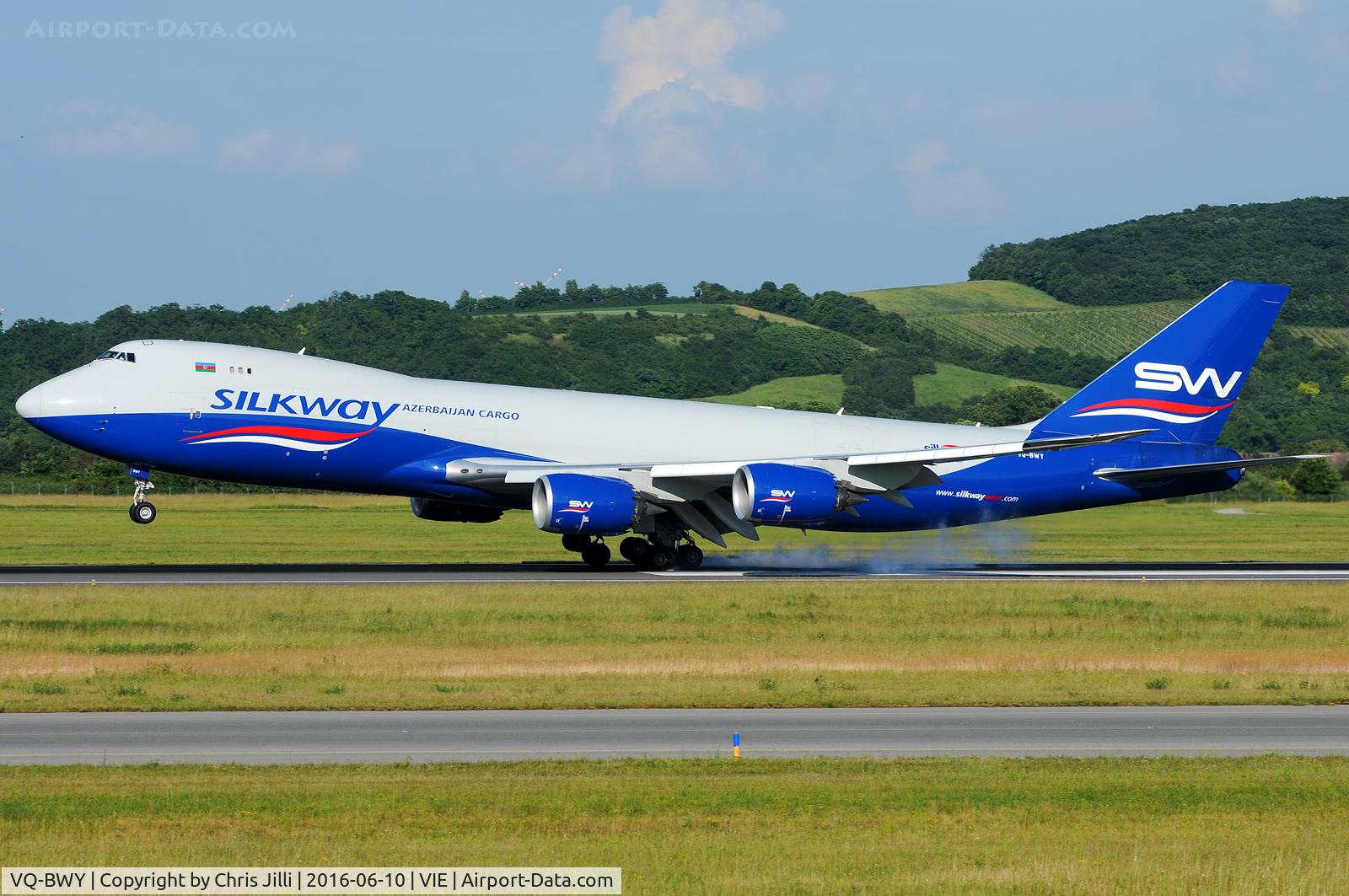 VQ-BWY, 2015 Boeing 747-83QF C/N 60120, Silk Way West Cargo