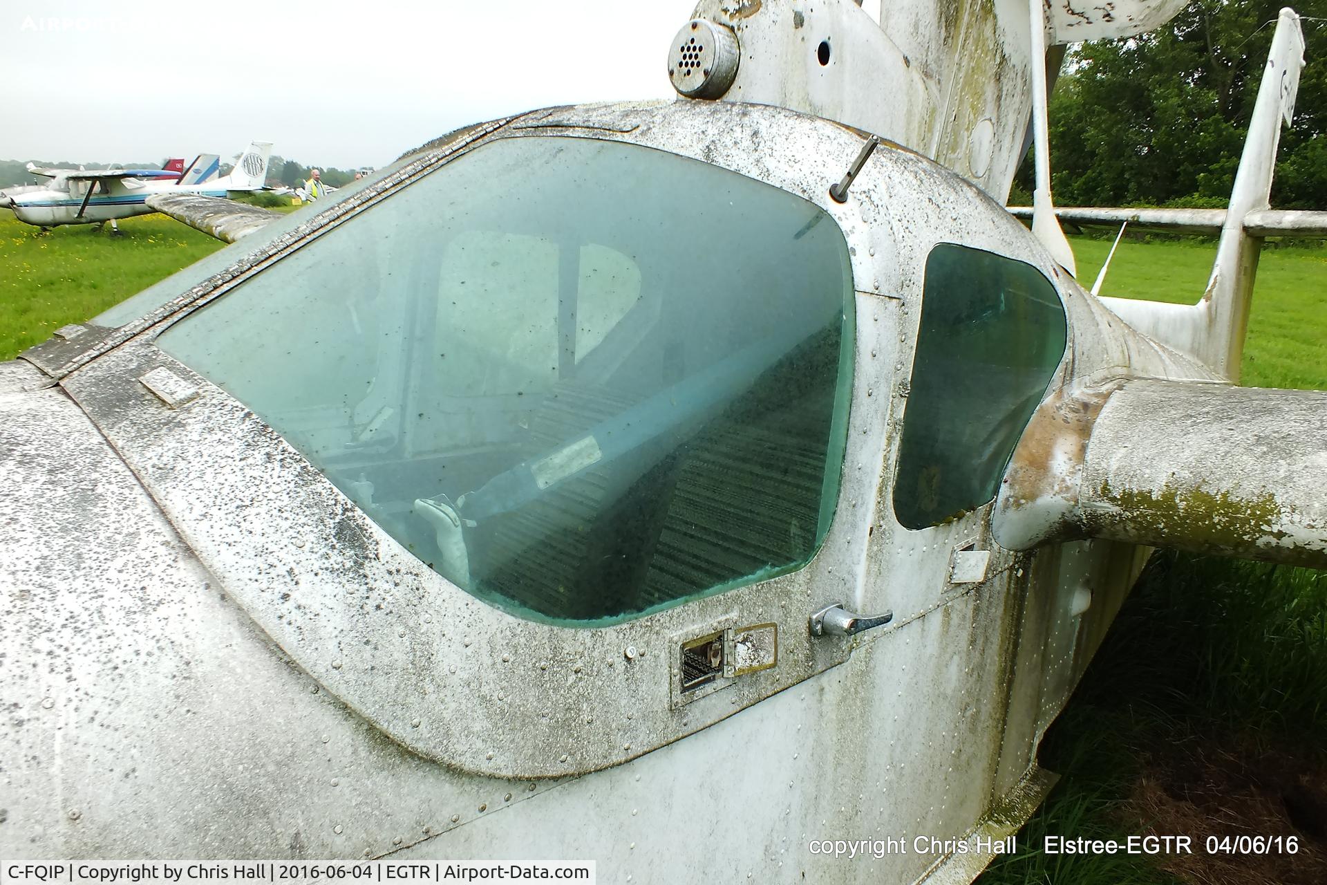 C-FQIP, 1975 Lake LA-4-200 Buccaneer C/N 679, rotting away at Elstree