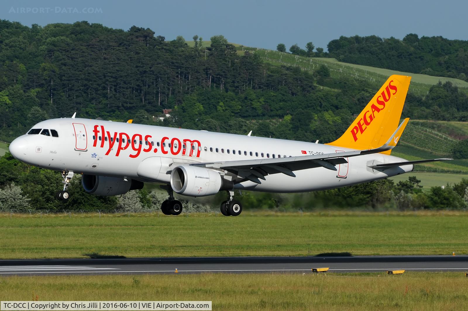 TC-DCC, 2014 Airbus A320-214 C/N 5950, Pegasus Airlines