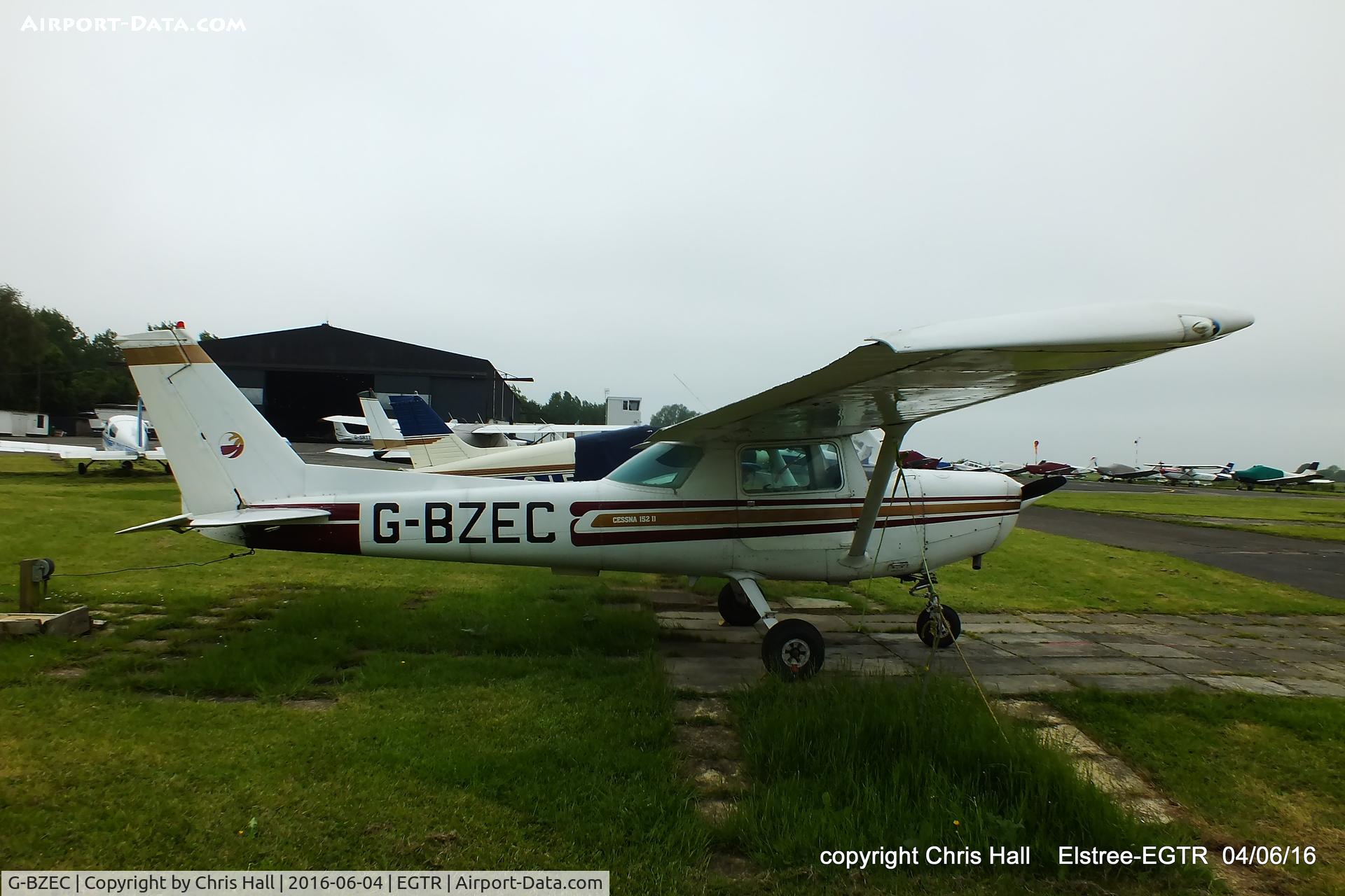 G-BZEC, 1980 Cessna 152 II C/N 15284475, at Elstree
