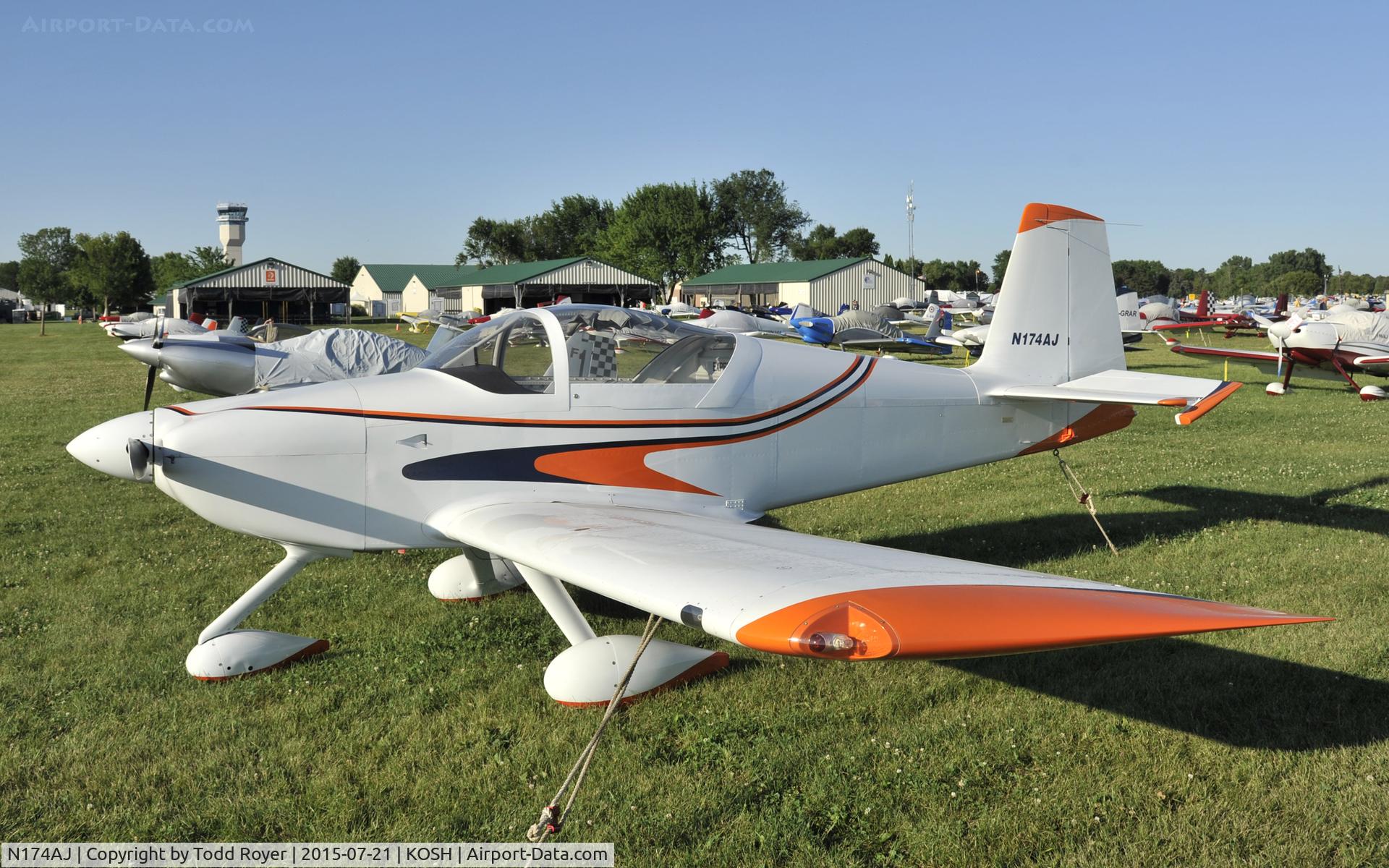 N174AJ, 2014 Vans RV-7A C/N 70732, Airventure 2015