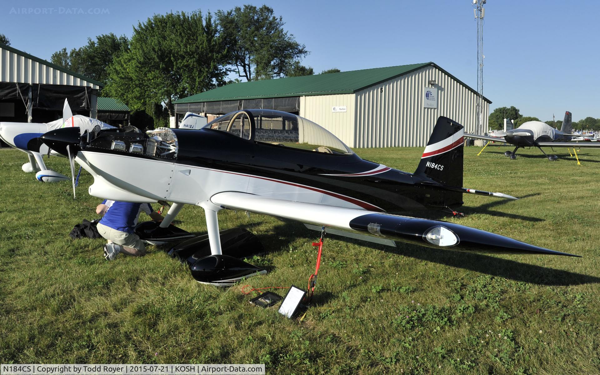 N184CS, 2015 Vans RV-8 C/N 81914, Airventure 2015