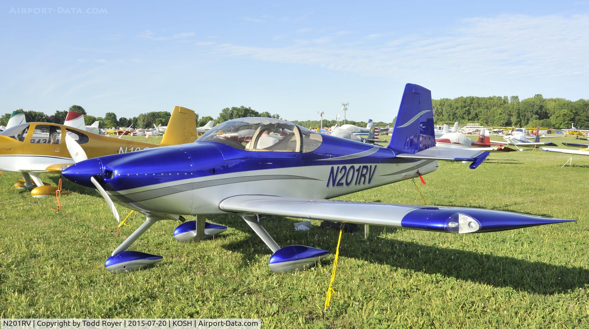 N201RV, 2013 Vans RV-7A C/N 73769, Airventure 2015