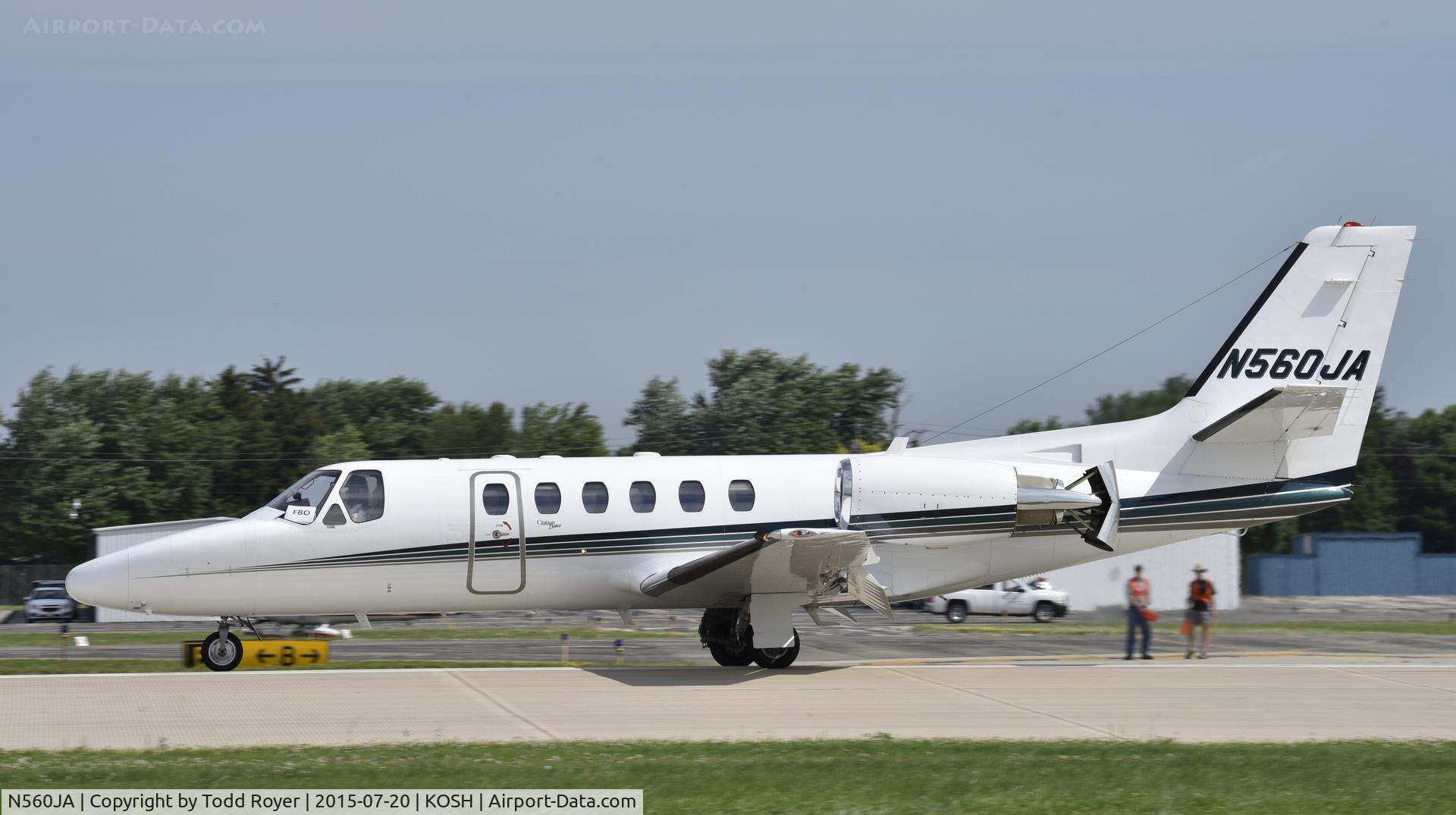 N560JA, 1998 Cessna 550 Citation Bravo C/N 550-0849, Airventure 2015