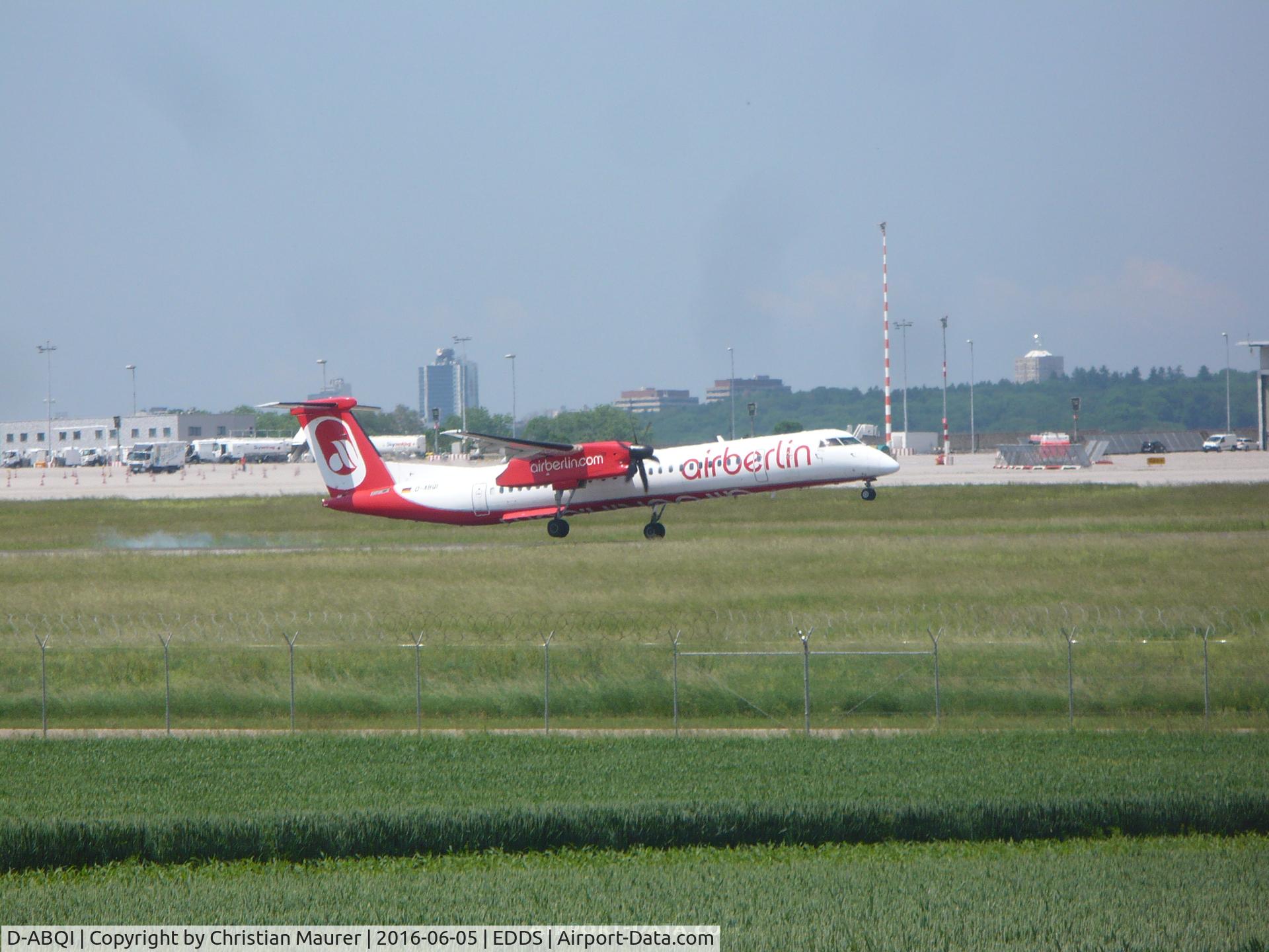 D-ABQI, 2009 De Havilland Canada DHC-8-402Q Dash 8 C/N 4264, Air Berlin Dash-8