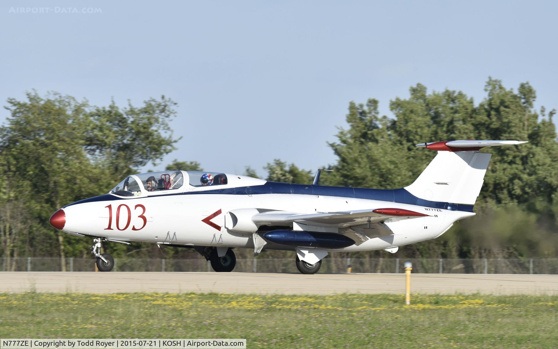 N777ZE, 1972 Aero L-29 Delfin C/N 294688, Airventure 2015