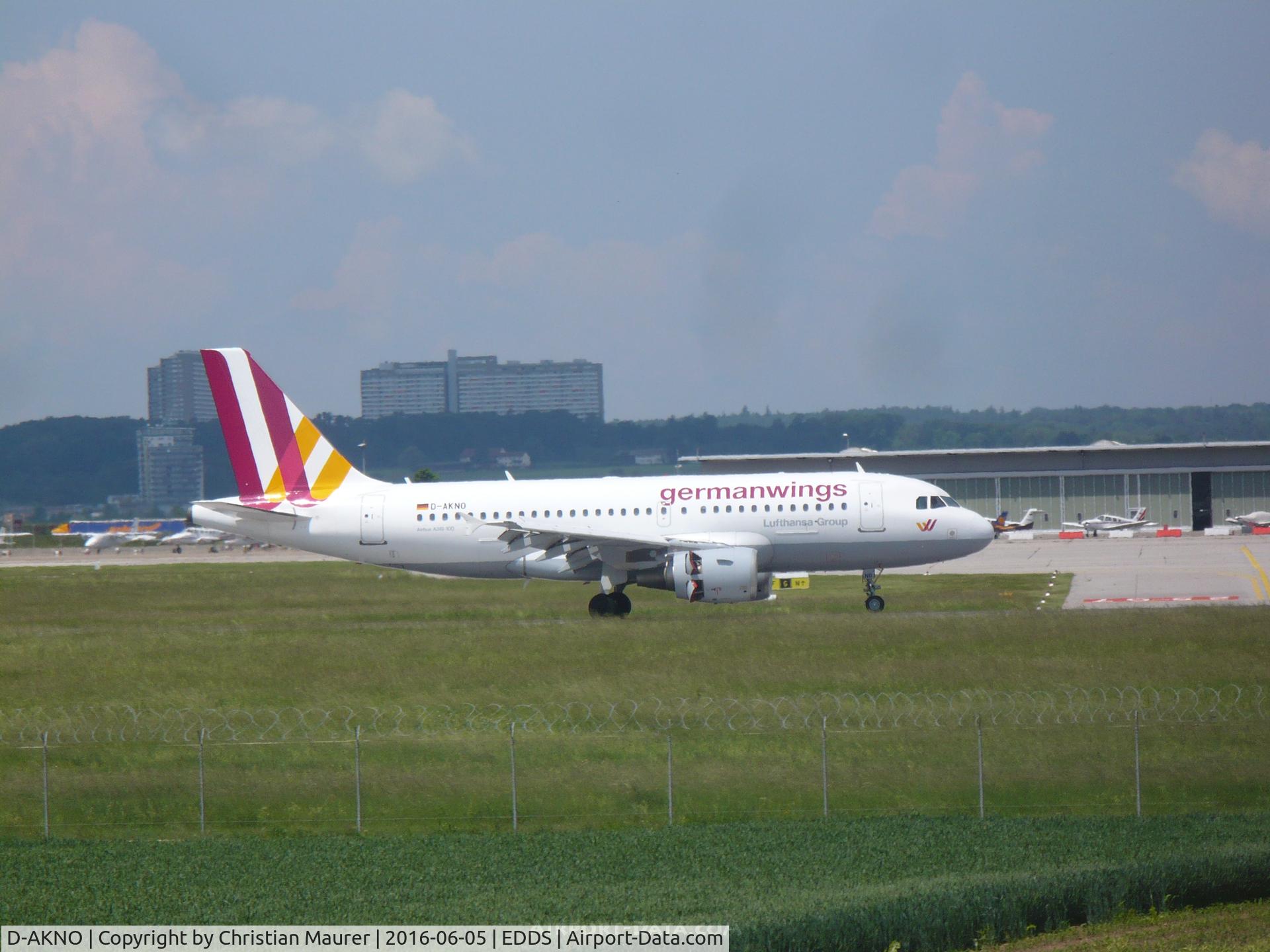 D-AKNO, 1999 Airbus A319-112 C/N 1147, GermanWings Airbus A319