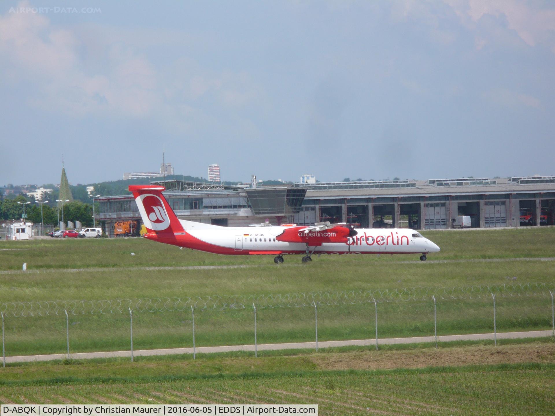 D-ABQK, 2009 De Havilland Canada DHC-8-402Q Dash 8 Dash 8 C/N 4265, Air Berlin DHC 8