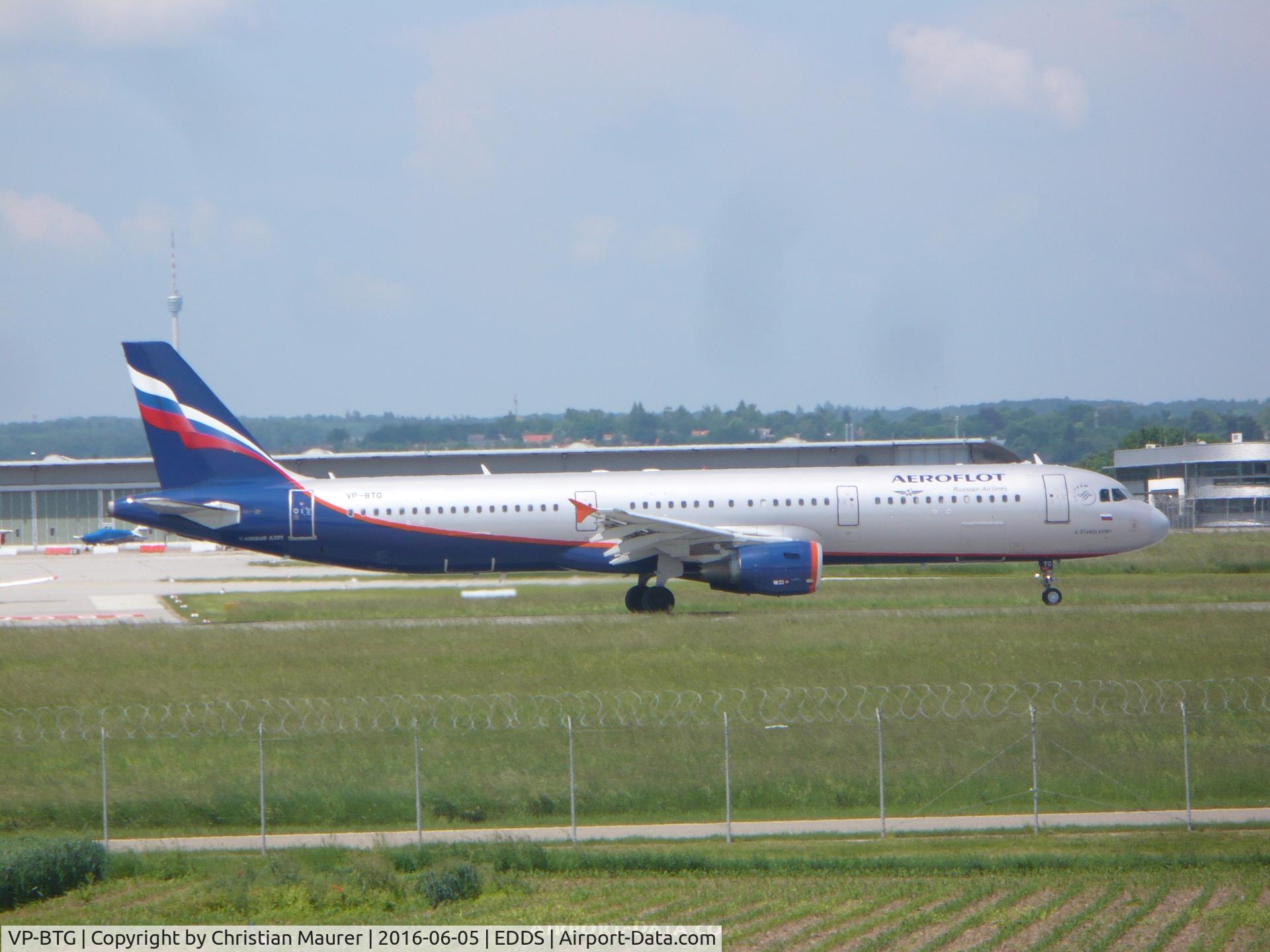 VP-BTG, 2013 Airbus A321-211 C/N 5790, Aeroflot Airbus A321