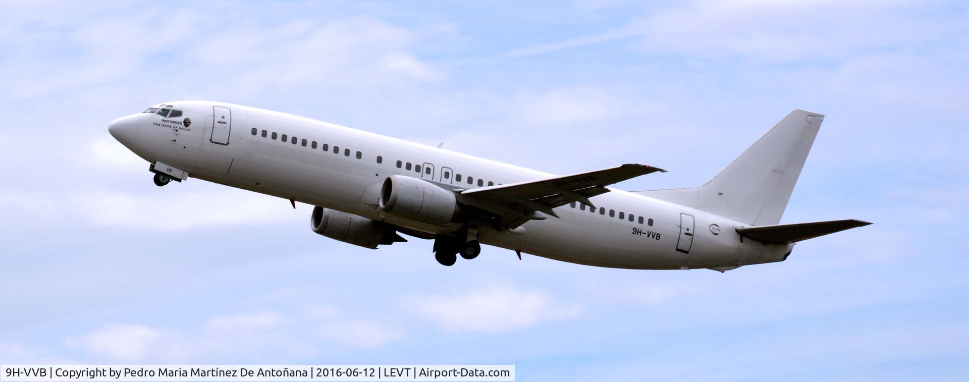 9H-VVB, 1990 Boeing 737-4K5 C/N 24901, Foronda - Vitoria-Gasteiz - España
