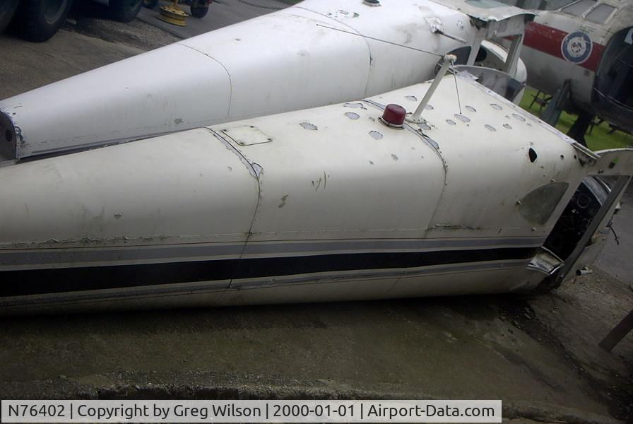 N76402, 1947 Cessna 140 C/N 140-10828, Remains of N76402 in Doncaster, England. early 2016.  Going to be restored to static condition.
