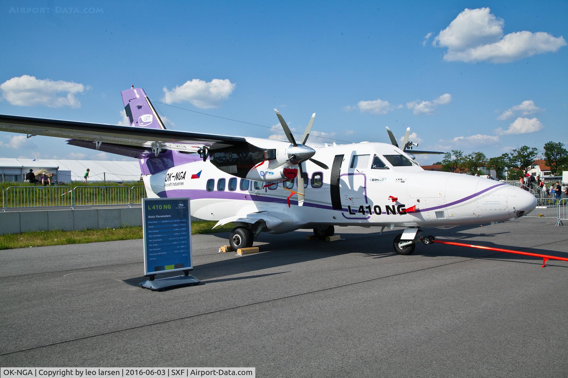 OK-NGA, 2015 Let L-410NG C/N 3020, Berlin Air Show 3.6.16
