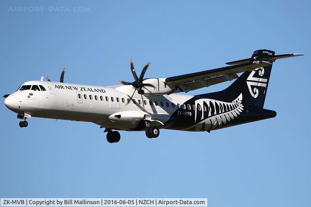 ZK-MVB, 2012 ATR 72-212A C/N 1065, NZ5004 from IVC