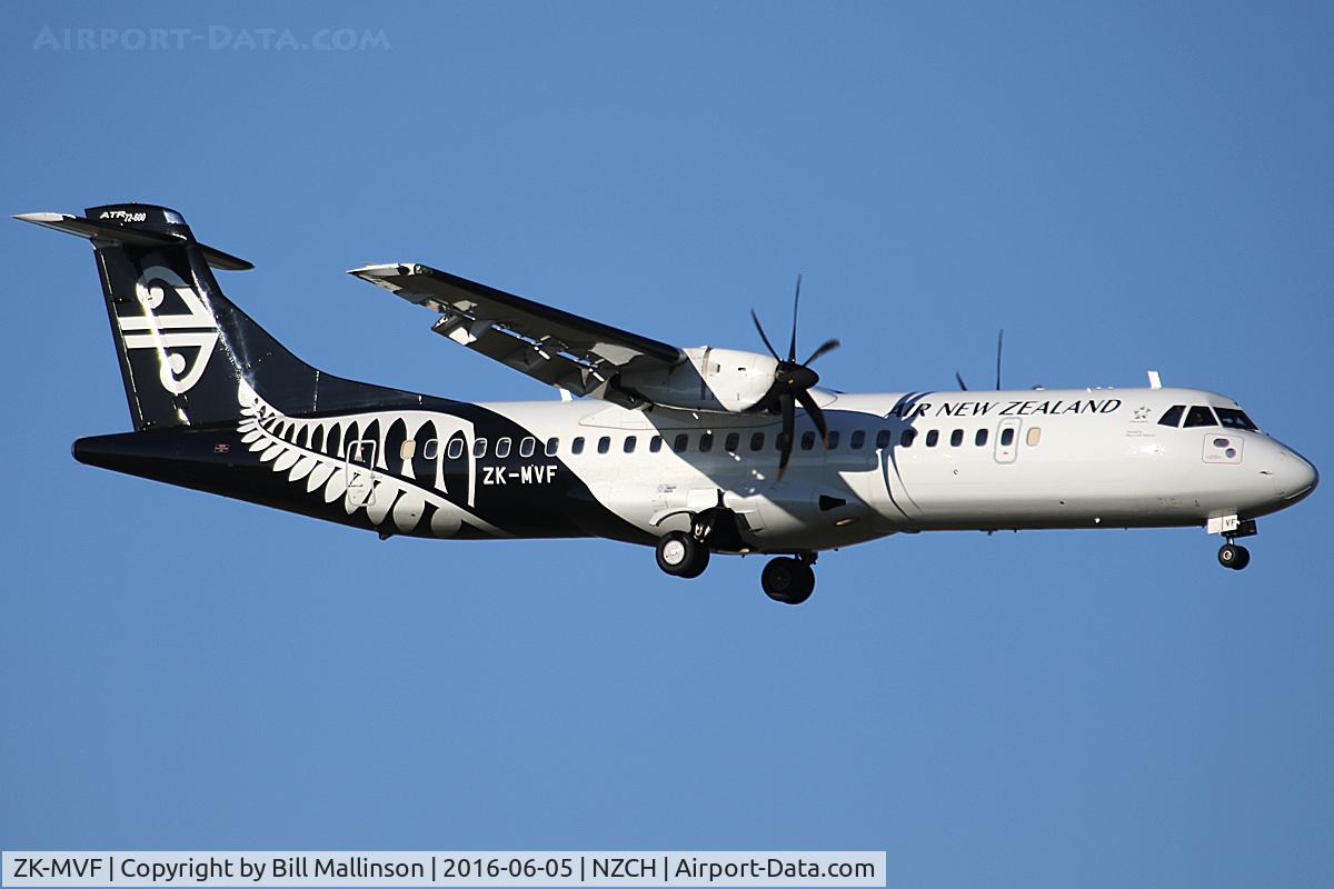 ZK-MVF, 2015 ATR 72-600 C/N 1228, NZ5711 from WLG