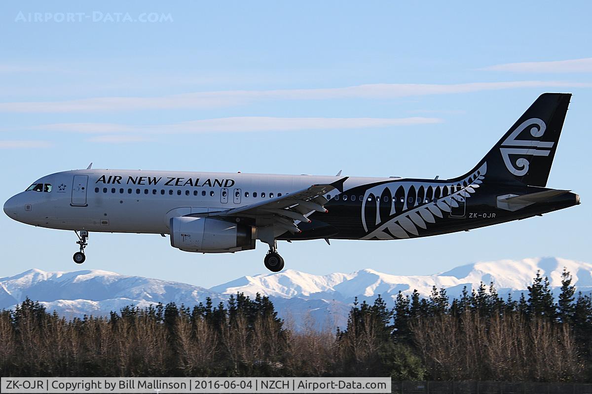 ZK-OJR, 2011 Airbus A320-232 C/N 4884, NZ509 from AKL