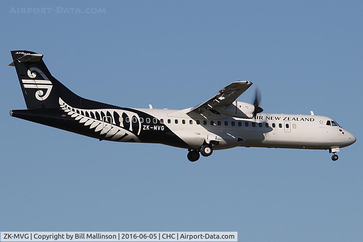 ZK-MVG, 2015 ATR 72-600 C/N 1264, NZ5042 from ZQN