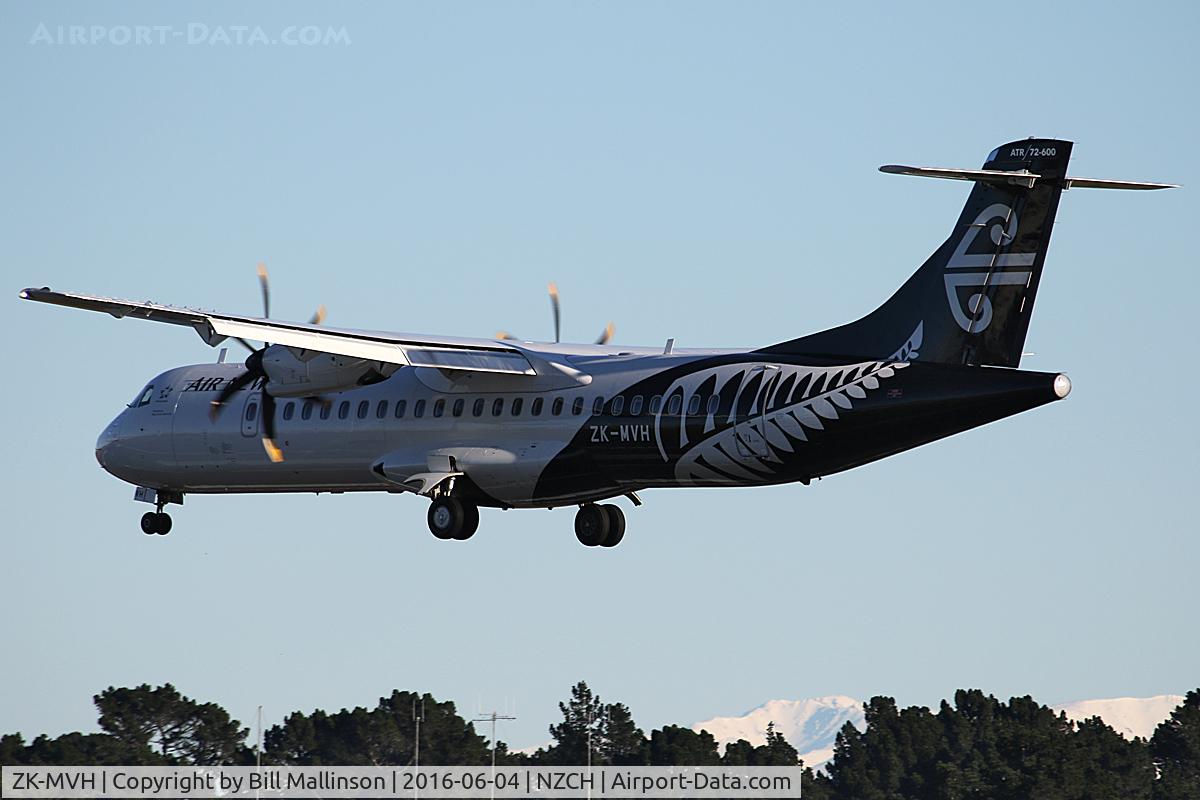 ZK-MVH, 2015 ATR 72-212A C/N 1304, NZ5372 from ZQN