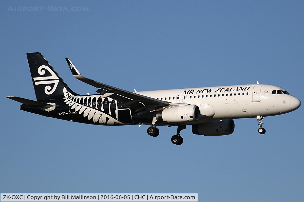 ZK-OXC, 2013 Airbus A320-232 C/N 5847, NZ521 from AKL