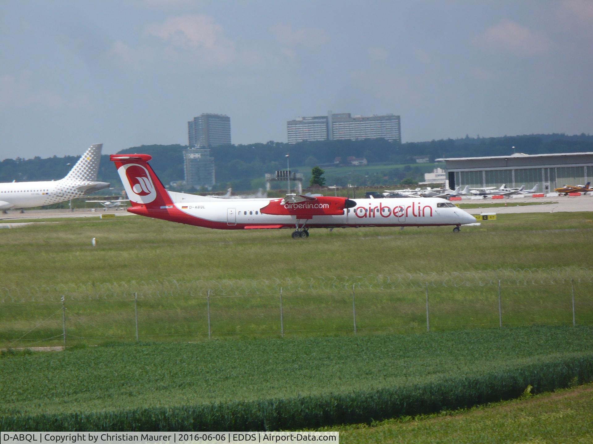 D-ABQL, 2007 Bombardier DHC-8-402 Dash 8 C/N 4184, Air Berlin DHC 8