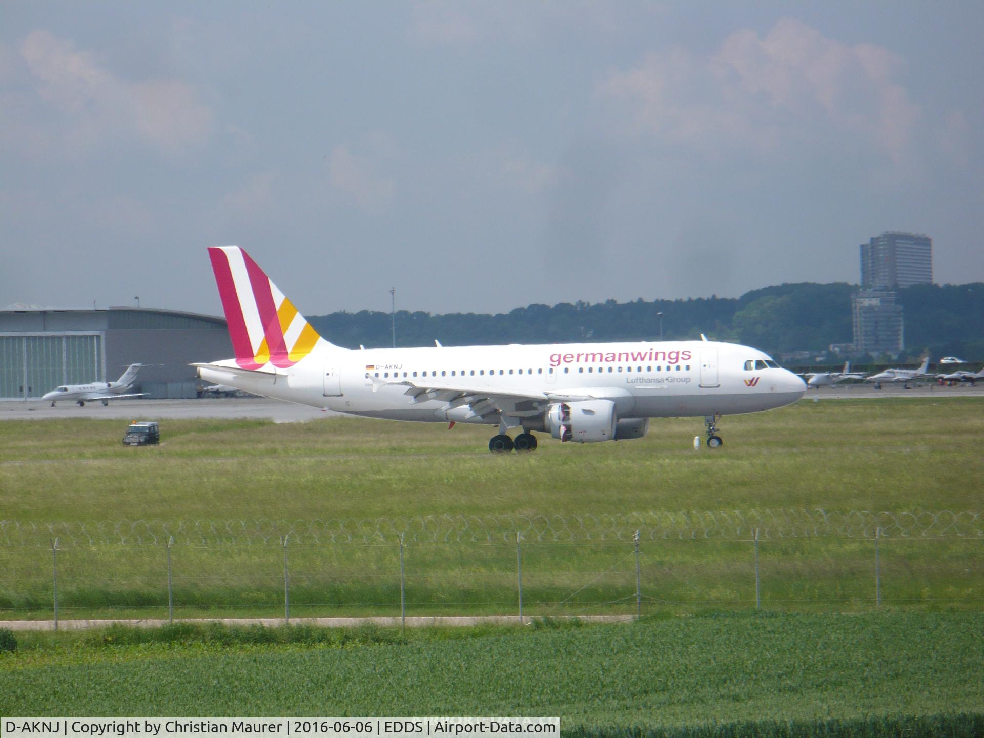 D-AKNJ, 2000 Airbus A319-112 C/N 1172, GermanWings Airbus A319