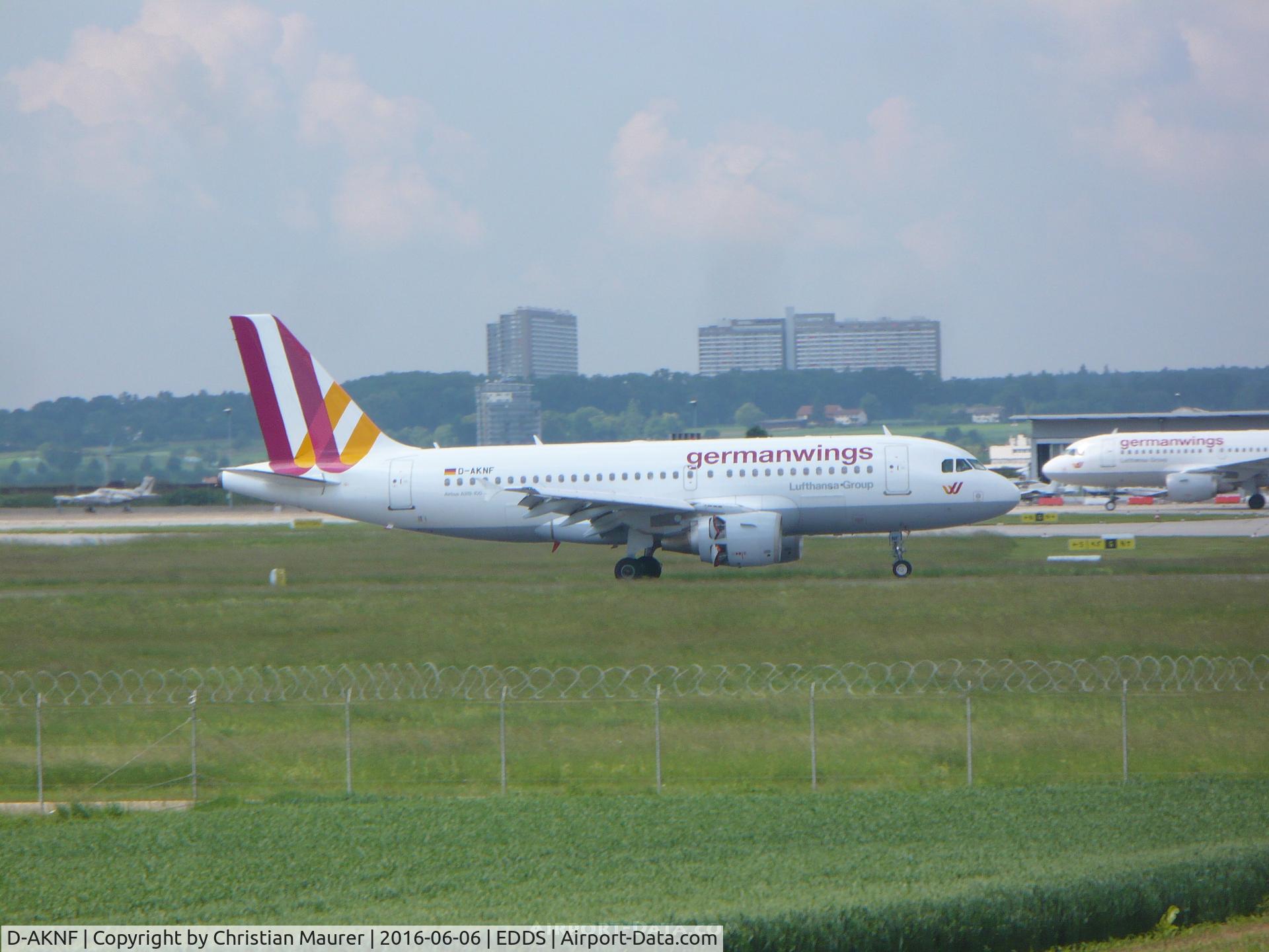 D-AKNF, 1997 Airbus A319-112 C/N 0646, GermanWings Airbus A319