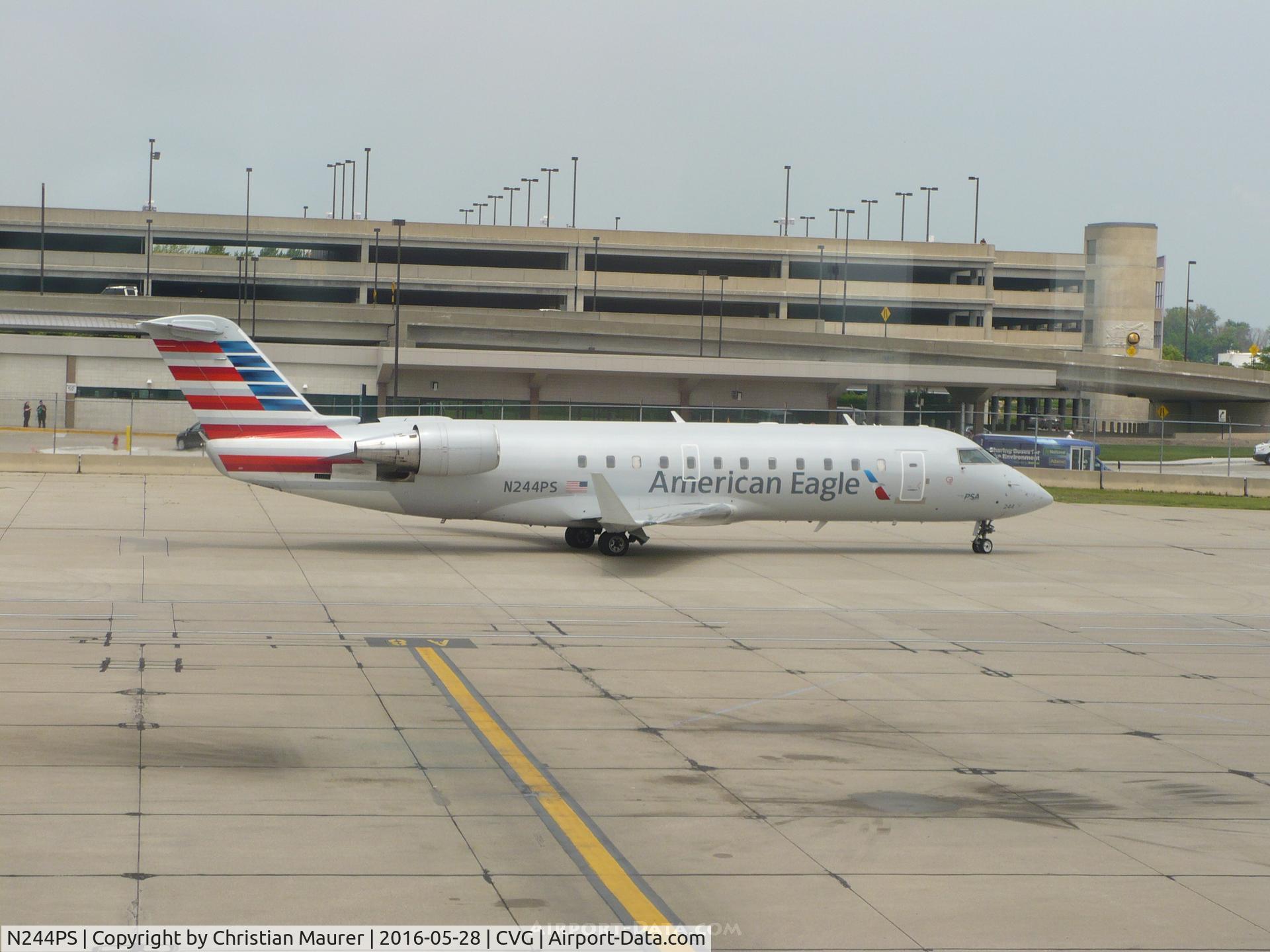 N244PS, 2004 Bombardier CRJ-200ER (CL-600-2B19) C/N 7912, PSA CRJ200