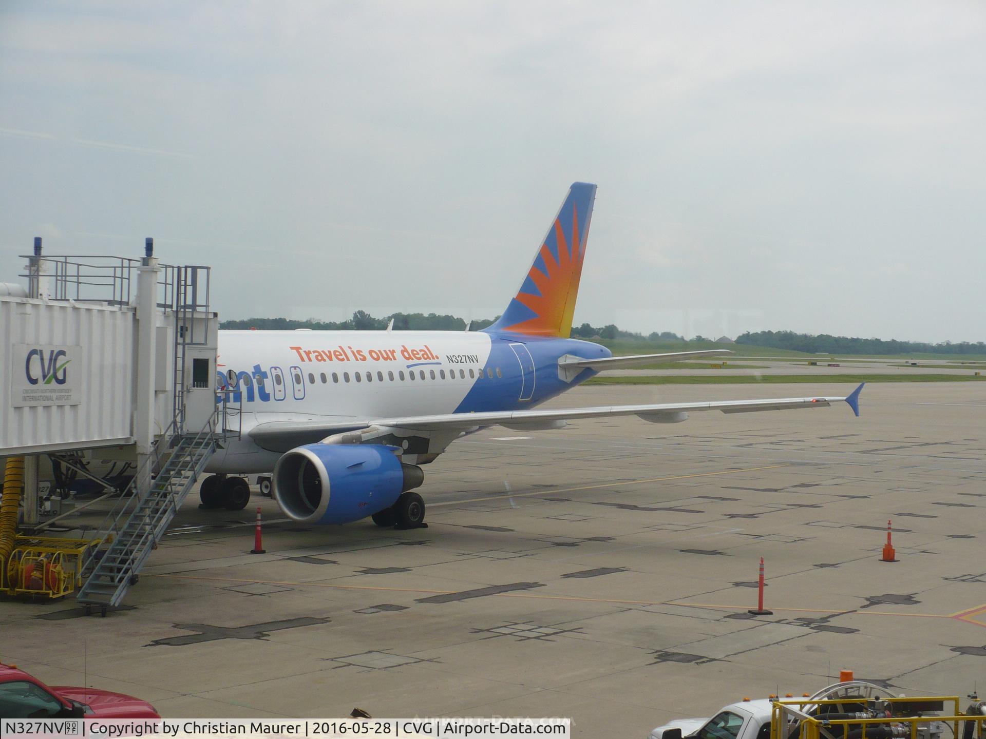 N327NV, 2005 Airbus A319-111 C/N 2556, Allegiant A319
