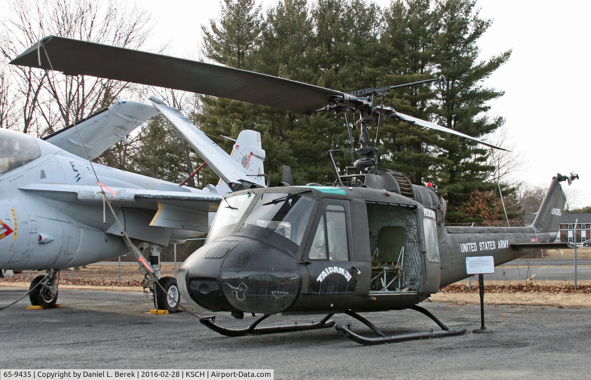 65-9435, 1965 Bell UH-1C Iroquois C/N 1335, This is one of two Hueys at the Empire State Aerosciences Museum.